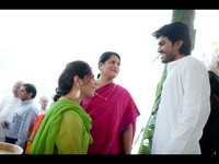Ramcharan and Upasana Visit Temple